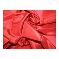 Plain Shot Taffeta Dress Fabric Red