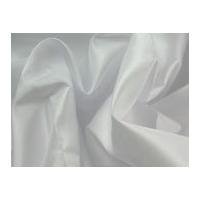 Plain Shot Taffeta Dress Fabric White