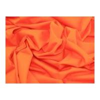 Plain Cotton Poplin Fabric Orange