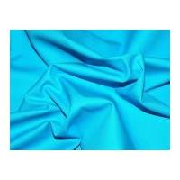 Plain Cotton Canvas Dress Fabric Turquoise