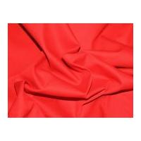 plain cotton canvas dress fabric red