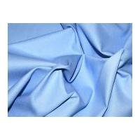 Plain Cotton Canvas Dress Fabric Pale Blue