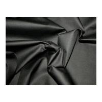 Plain Cotton Canvas Dress Fabric Black