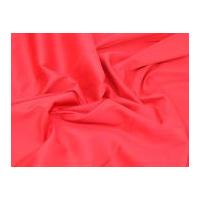 Plain Stretch Cotton Dress Fabric Red