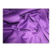 plain stretch cotton dress fabric purple