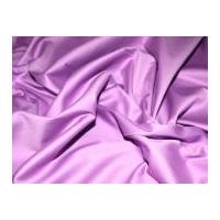 Plain Stretch Cotton Dress Fabric Lilac