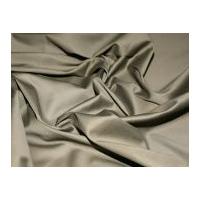 Plain Stretch Cotton Dress Fabric Khaki Green