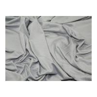 Plain Stretch Viscose Jersey Dress Fabric Silver