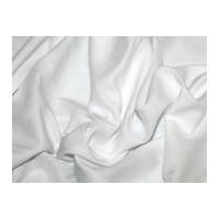 Plain Viscose Dress Fabric White