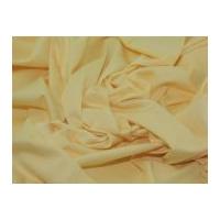 Plain Stretch Cotton Jersey Dress Fabric Mustard