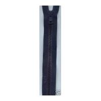 Plastic Chunky Open End Zips 90cm Navy Blue