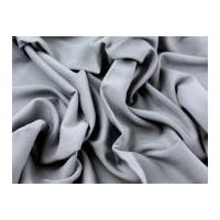 Plain Viscose Dress Fabric Light Grey