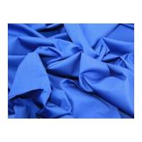 Plain Cotton Poplin Fabric Royal Blue