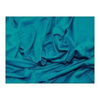 Plain Stretch Viscose Jersey Dress Fabric Turquoise