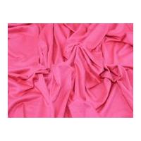 Plain Stretch Viscose Jersey Dress Fabric Rose