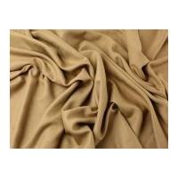 Plain Viscose Dress Fabric Toffee