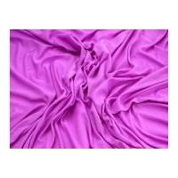 Plain Viscose Stretch Jersey Dress Fabric Magenta