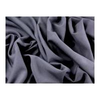 Plain Viscose Dress Fabric Pewter Grey