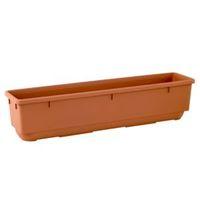 Plastic Terracotta Trough (H)20cm (L)89cm