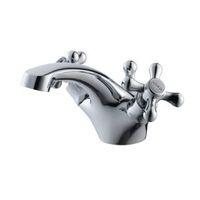 Plumbsure Azure 2 Lever Basin Mixer Tap