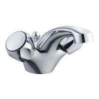 plumbsure quartz 2 lever basin mixer tap