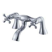 Plumbsure Azure Chrome Bath Mixer Tap