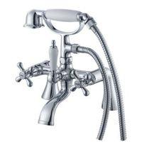 Plumbsure Azure Chrome Bath Shower Mixer Tap