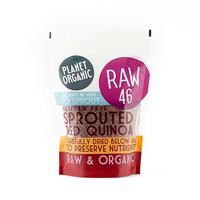 planet organic sprouted red quinoa 400g