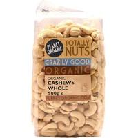 Planet Organic Cashews Whole (500g)