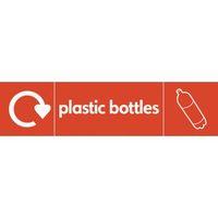 PLASTIC BOTTLES SELF-ADHESIVE VINYL 350 x 100