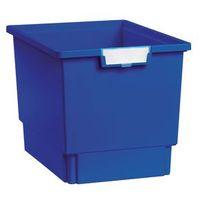 PLASTIC STORAGE TRAY 312X425X300 BLUE - PACK OF 7