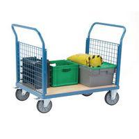 PLATFORM TRUCK with two mesh ends 1200 x 800mm