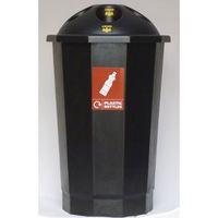 PLASTIC BOTTLE BANK - BLACK