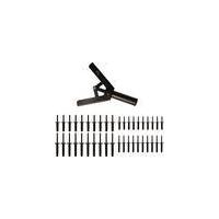 Plastic rivetting set, 41 pieces Westfalia