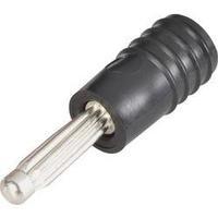 Plug-to-plug connector 4 mm plug - 2 mm socket Black Schnepp ÜS 4020 sw 1 pc(s)