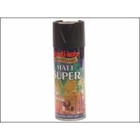 plasti kote super enamel matt black 400 ml