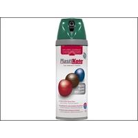 Plasti-kote Premium Spray Paint Gloss Lawn Green 400ml