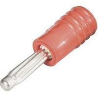 Plug-to-plug connector 4 mm plug - 2 mm socket Red Schnepp ÜS 4020 rt 1 pc(s)