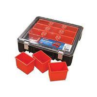 Plastic Organiser 12 Tray 15in