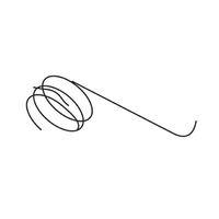Plunge lever Torsion spring 12mm T4