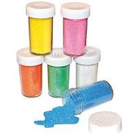 Playbox - Glitter Powder (6 Pastel Colours) - 6 x 20 G