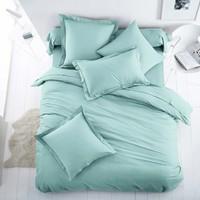 plain cottonpolyester duvet cover