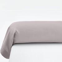 plain cotton satin bolster cases