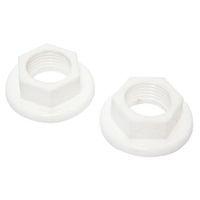 Plumbsure Plastic Backnut Pack of 2