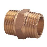 Plumbsure Brass Hex Nipple (Dia)19mm