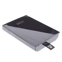 plastic 320gb hard drive disk case for xbox 360 slim black