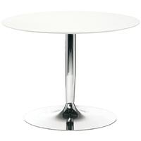 Planet Metal Base Small Round Dining Table