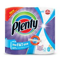 Plenty Kitchen Rolls The Fat One Fun Print 2 Rolls