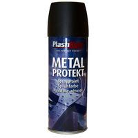 Plastikote 440.0001284.076 1284 Metal Protekt Spray Matt Black 400ml