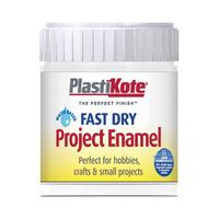 Plastikote 440.0000004.067 Fast Dry Enamel Paint B4 Bottle White G...